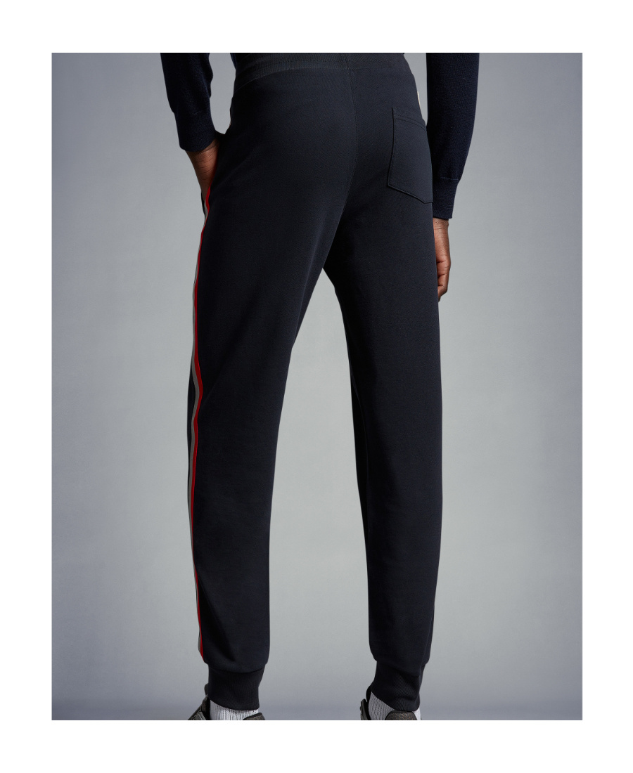 Moncler Logo-patch Track Pants In Blue