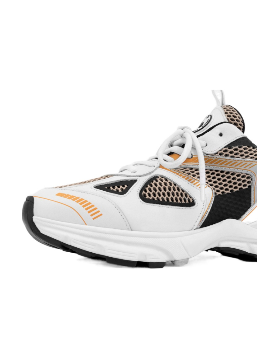 Axel Arigato Marathon Runner Leather And Mesh Sneakers In White
