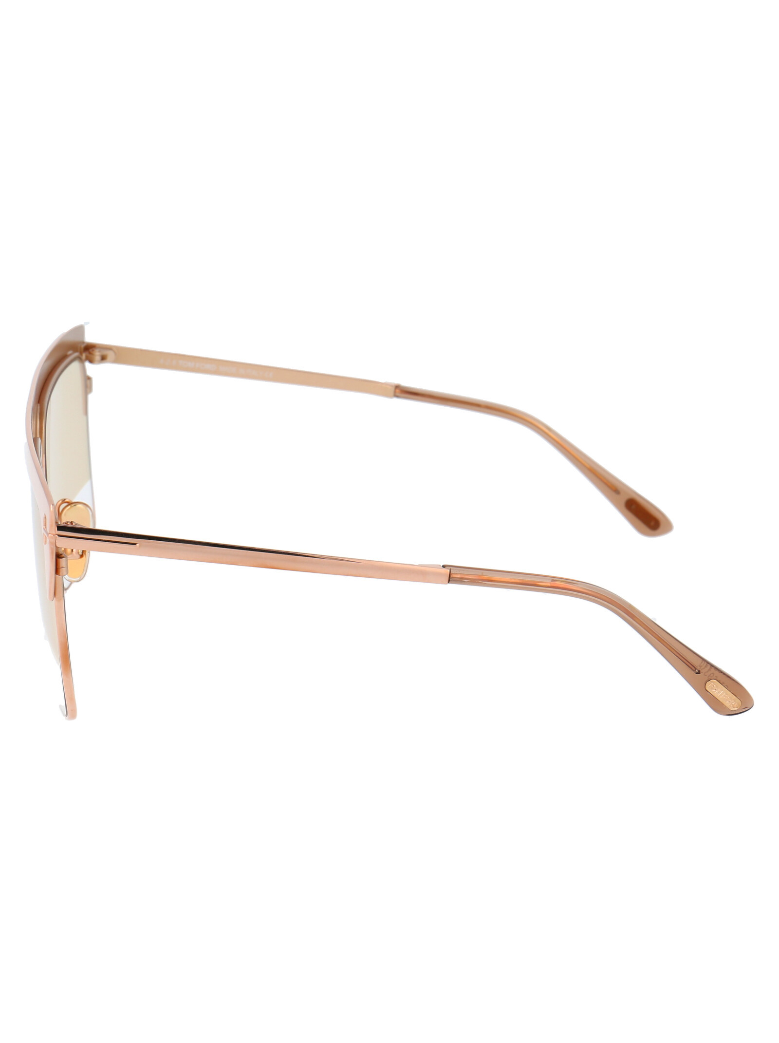 Tom Ford Square Sunglasses In Nude