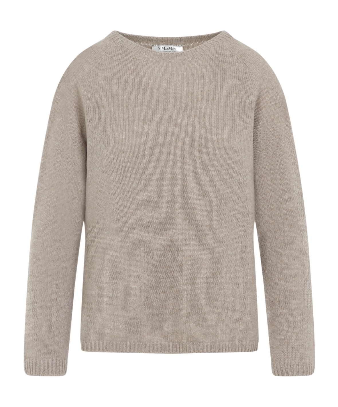 Max Mara Cashmere And Wool Sweater In Gray