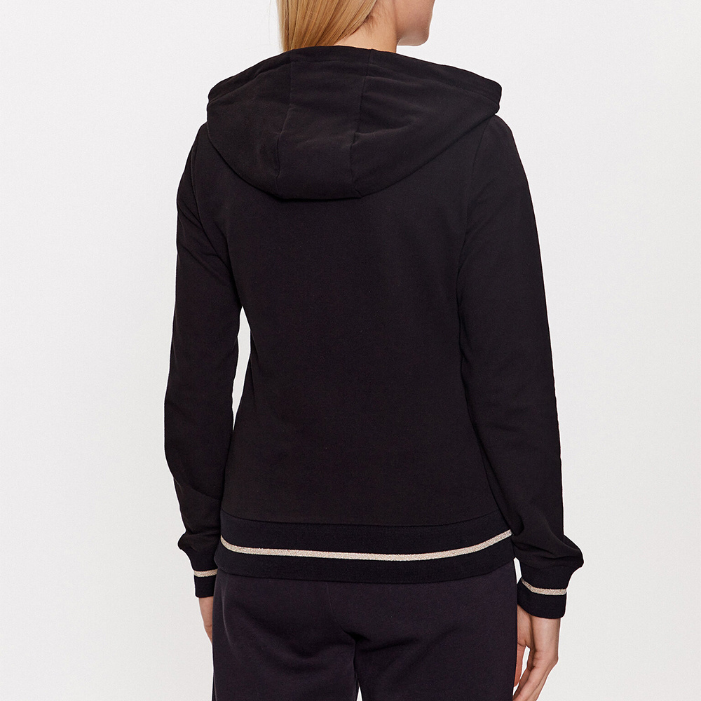 EA7 CORE LADY ZIP-UP HOODIE