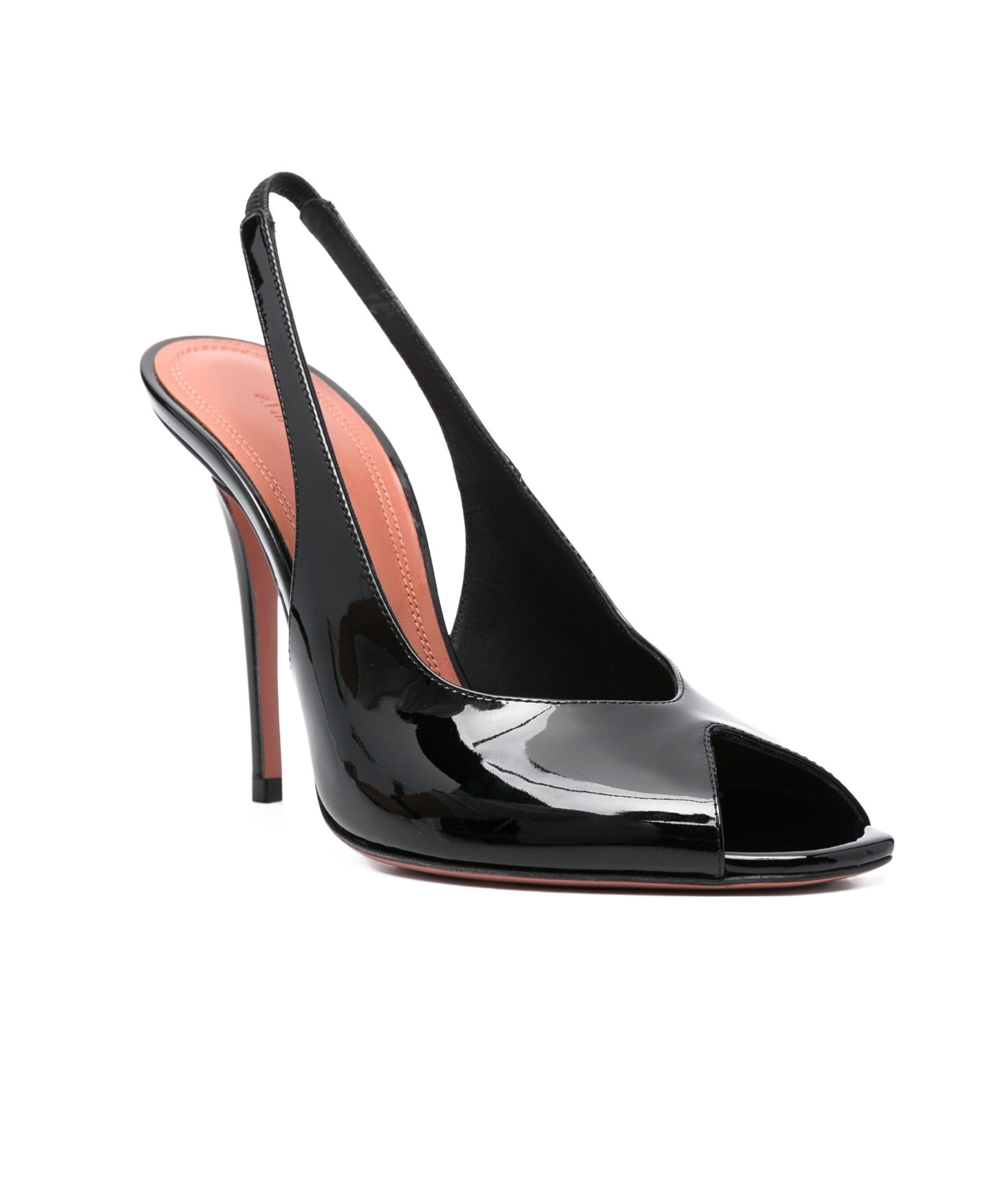 Amina Muaddi High-heeled Sandals In Black