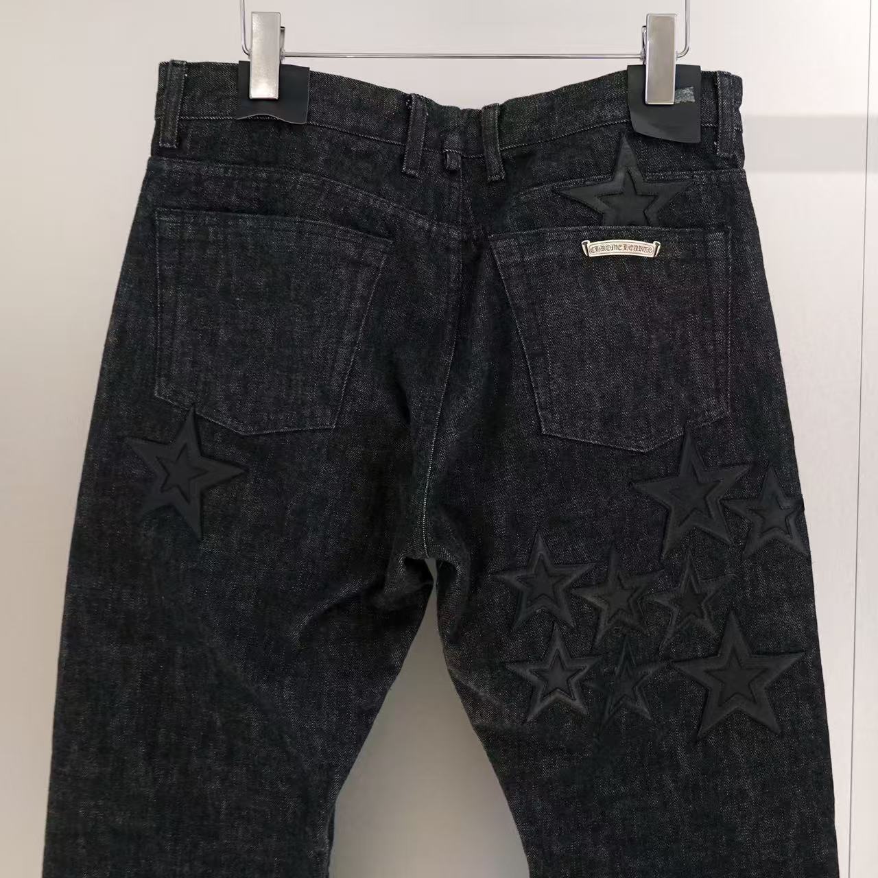 Chrome Hearts Belt Loop Jeans In Black