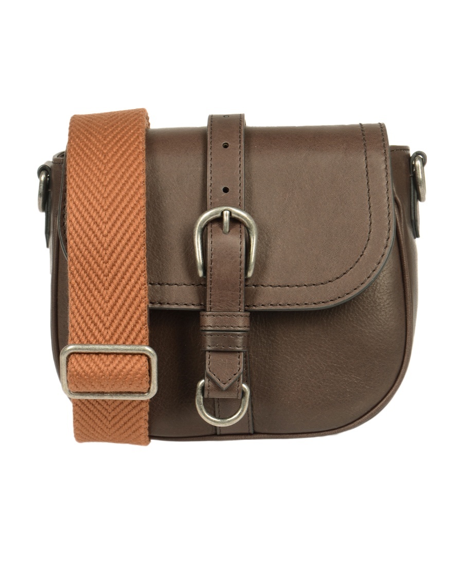 Golden Goose Small Francis Shoulder Bag In Brown