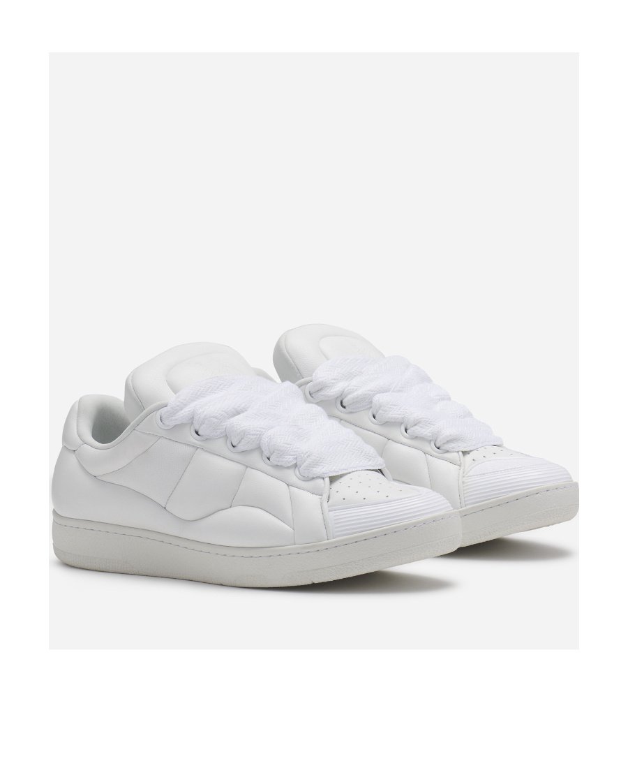 Lanvin Curb Xl Sneakers In White