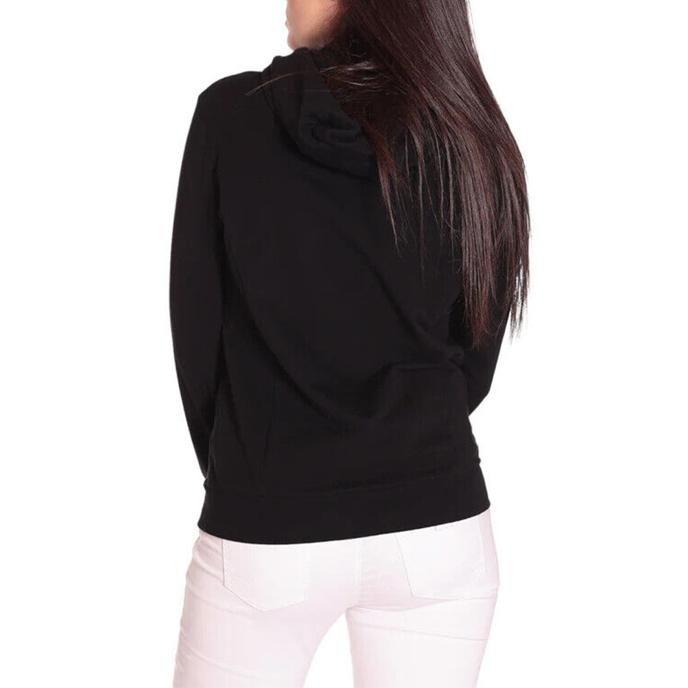 EA7 LOGO HOODED SWEATER