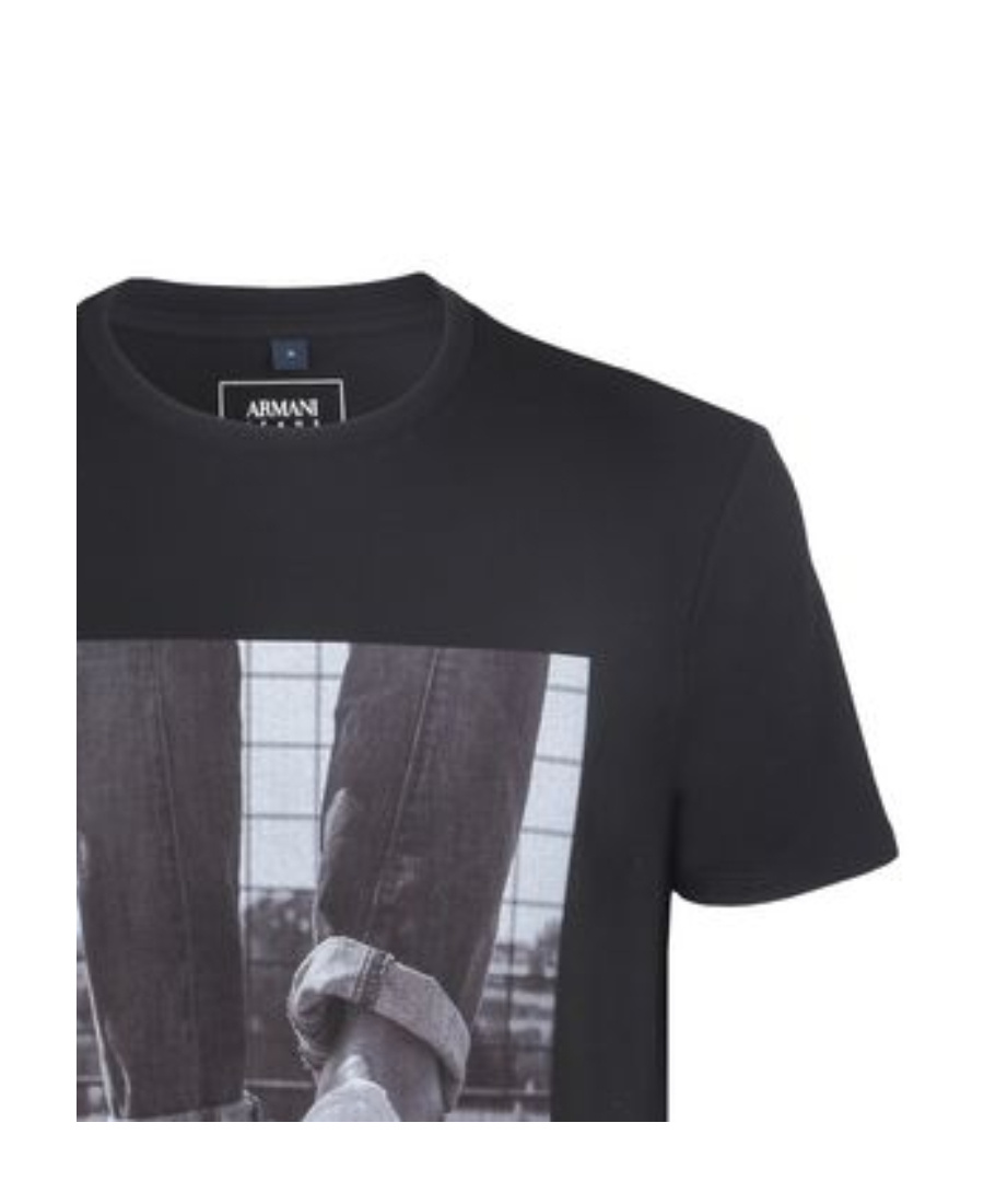 ARMANI JEANS PRINTED T-SHIRT