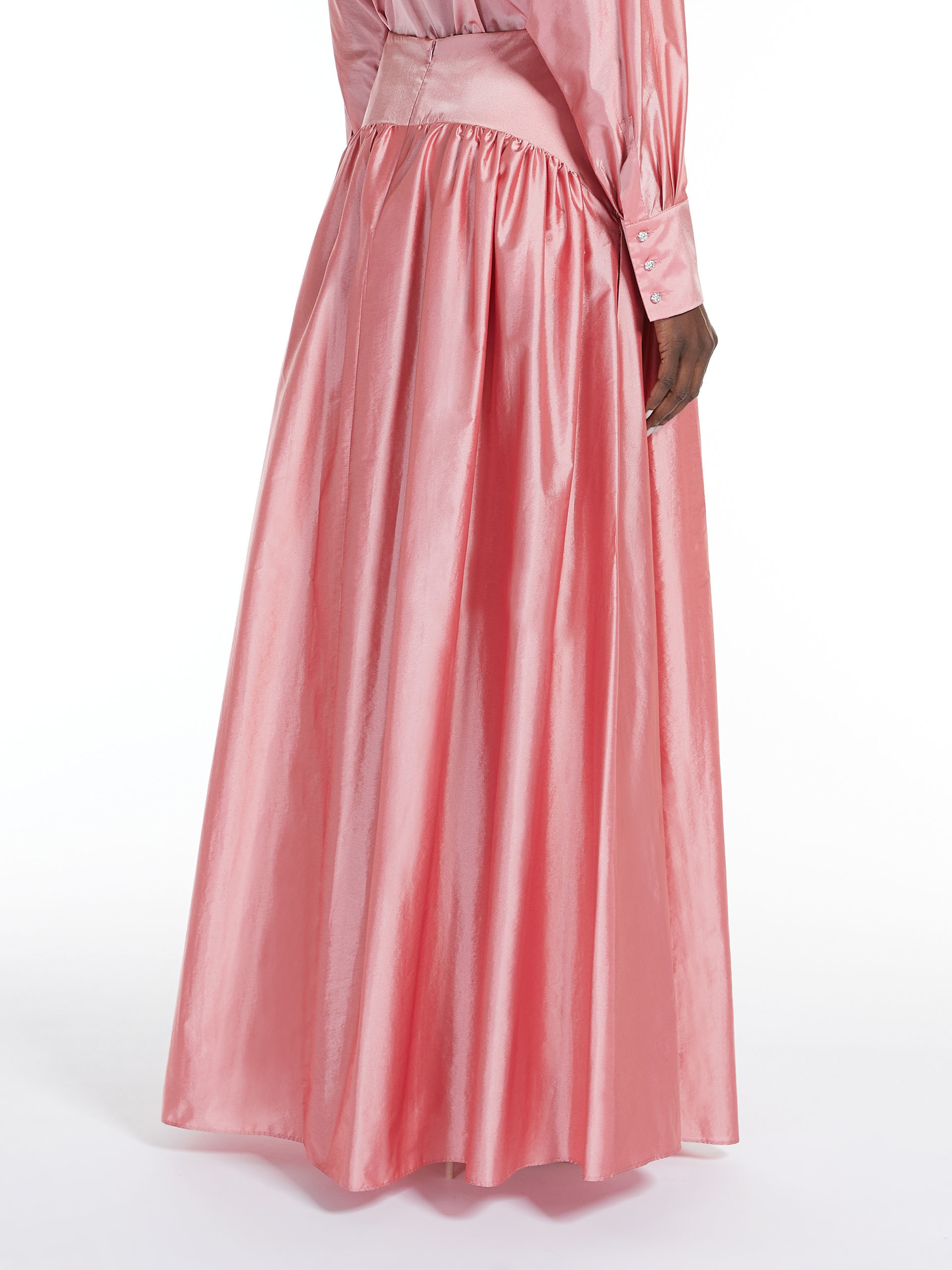 Max Mara Zipper Skirt On The Back In Pink