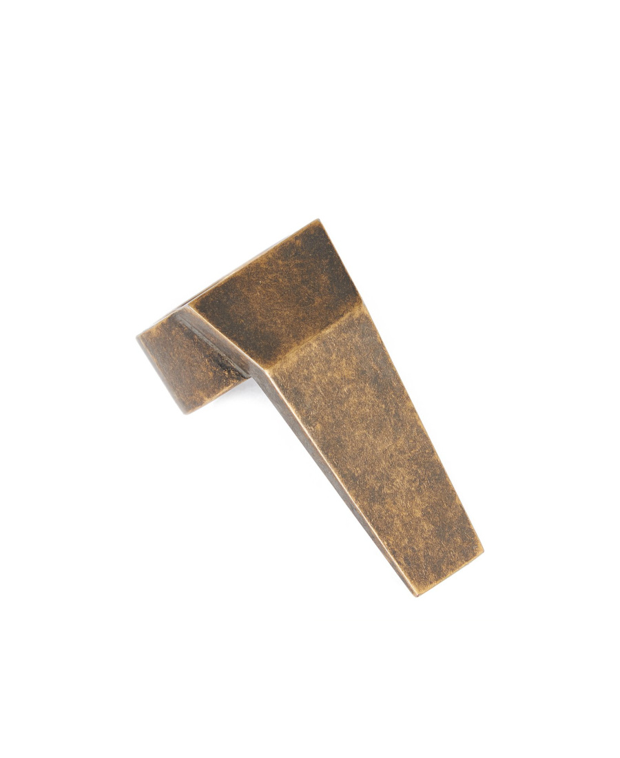 Rick Owens Trunk Thick Ring In Yellow