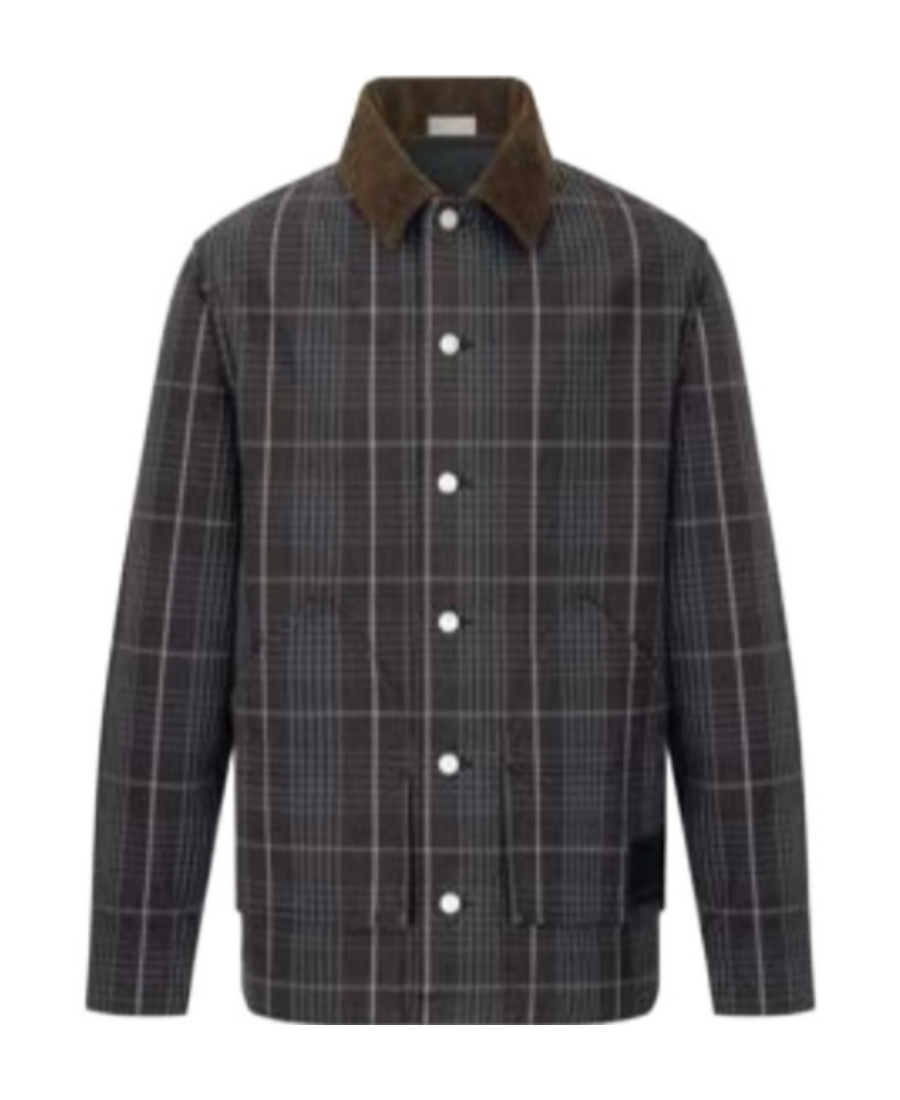 Dior Long-sleeved Lapel Casual Jacket In Black