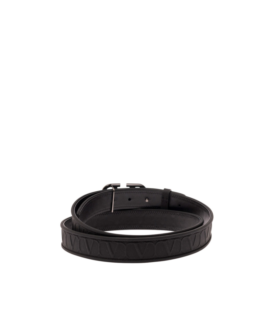 Shop Valentino Toile Iconographe Belt In Gray