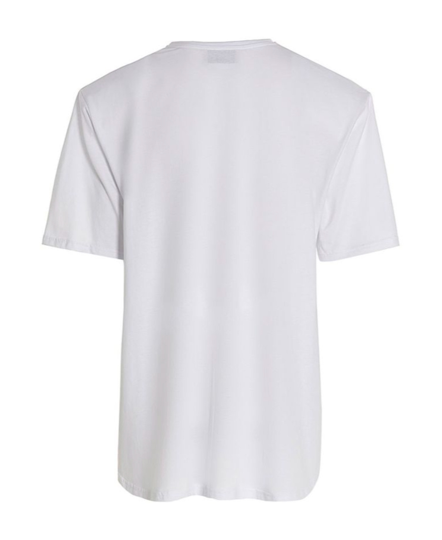 Alexandre Vauthier Logo Printed Crewneck T-shirt In White