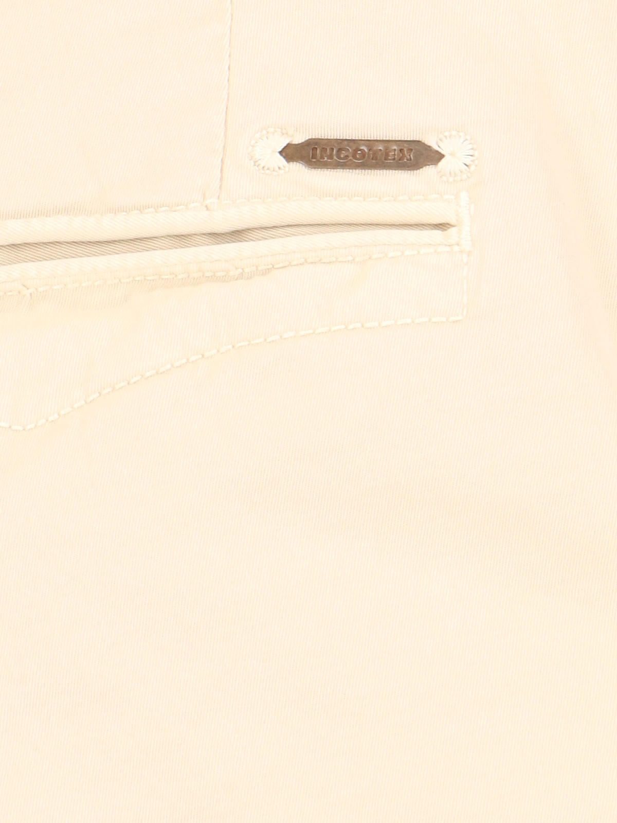 Incotex Straight Trousers With Pockets And Loops In Nude