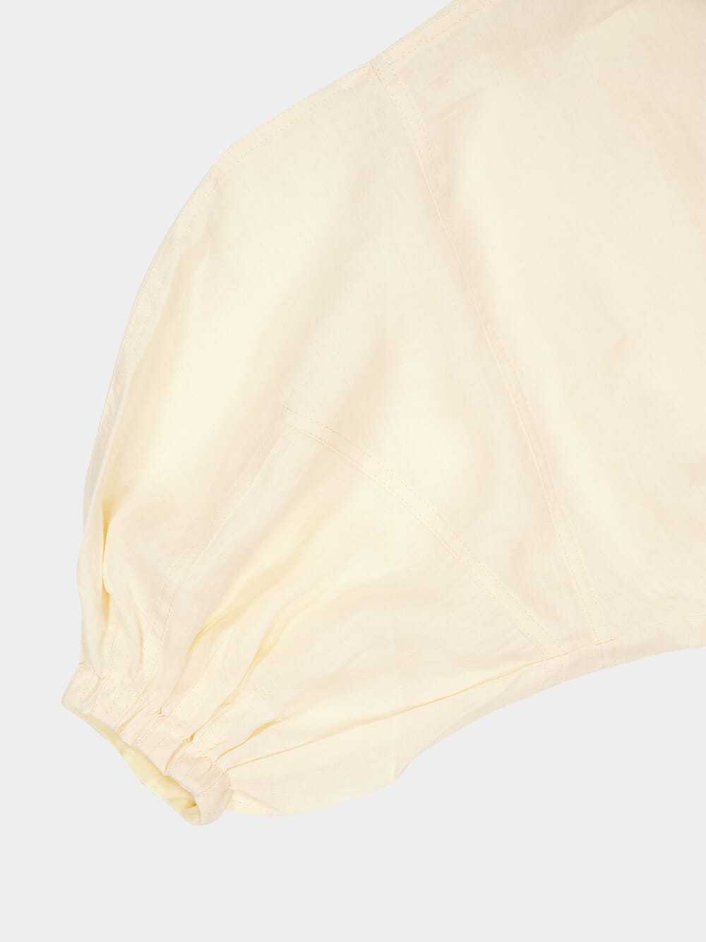 Johanna Ortiz Dreat Dreams Cropped Top In White