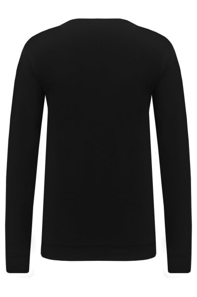 Shop Ea7 Logo Long-sleeved Sweater In Black