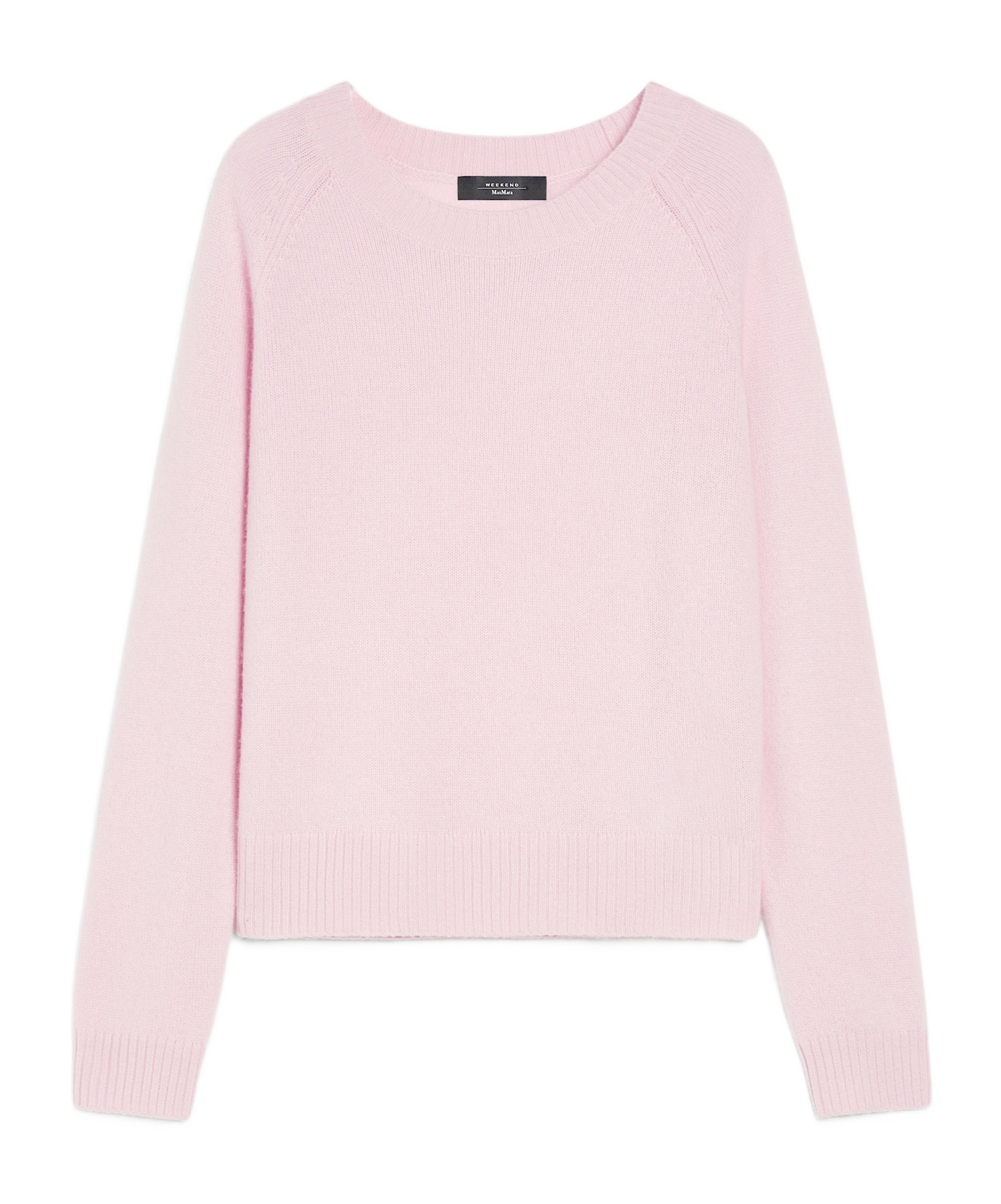 Weekend Max Mara Rania Sweater In Silk And Cotton Yarn In Pink