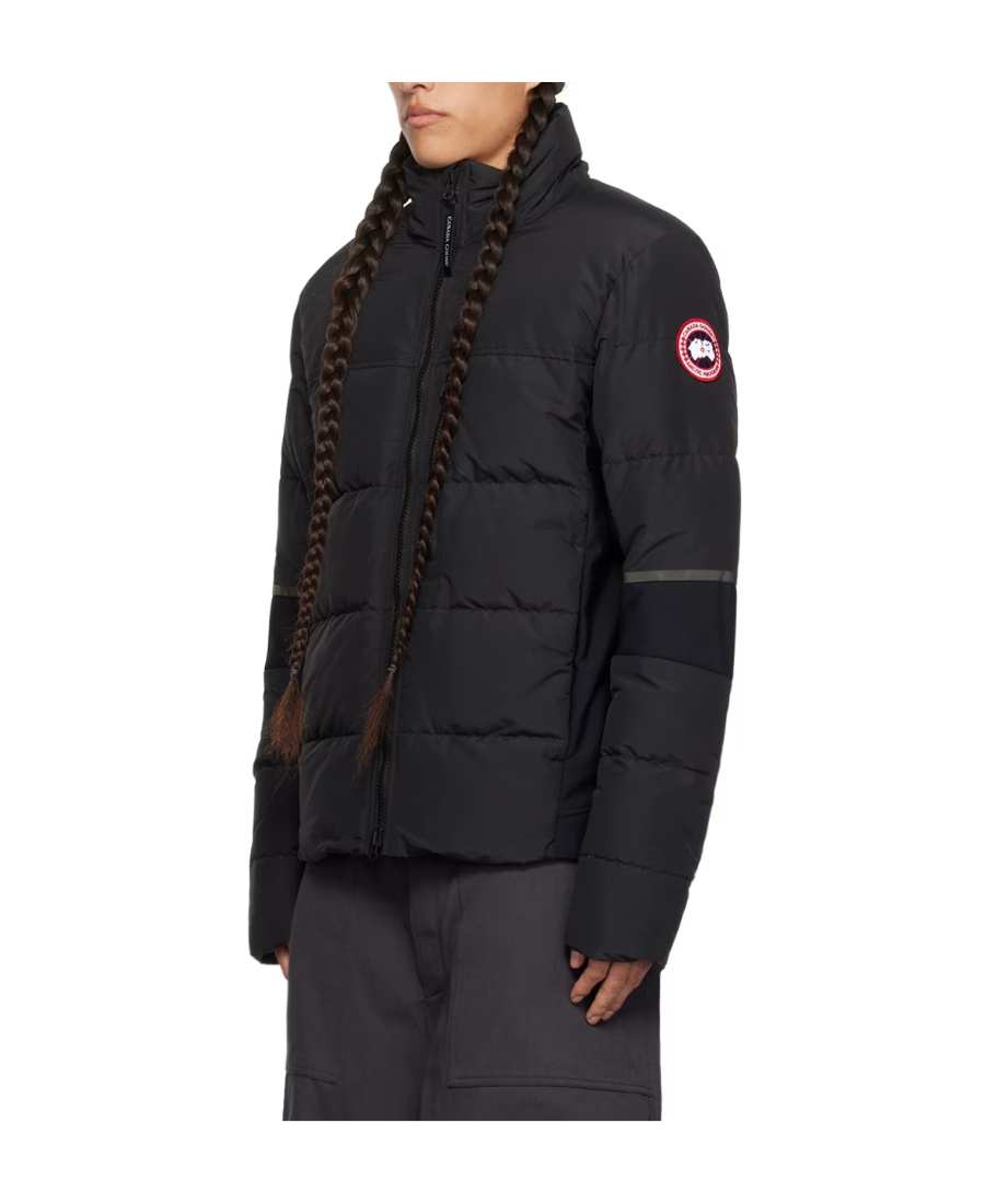 Canada Goose Hybridge Down Jacket In Black