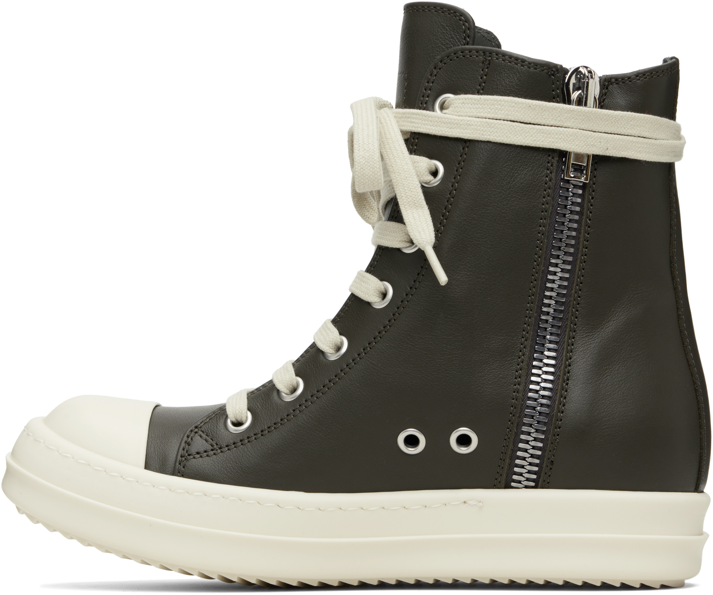 Rick Owens Concordians High-top Sneakers In Black