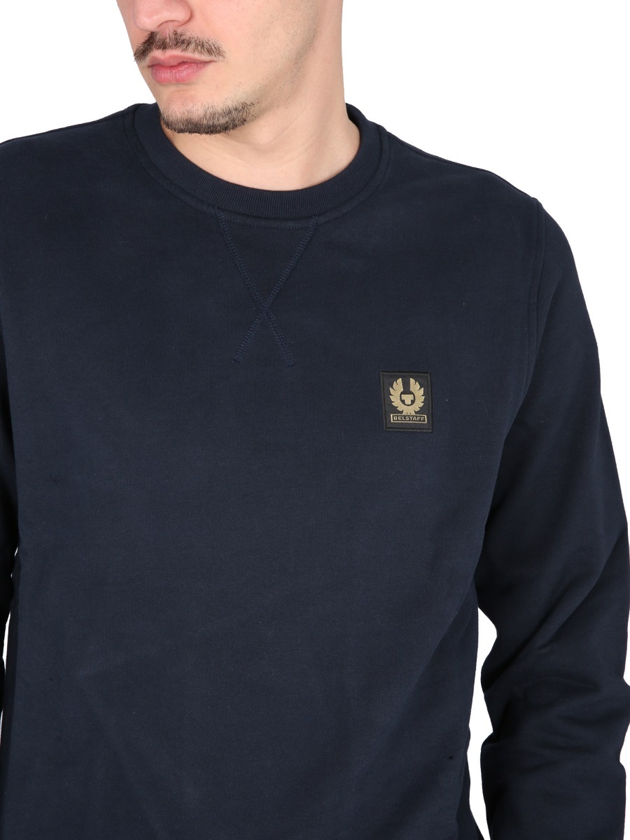 BELSTAFF LOGO SPORTS SWEATER