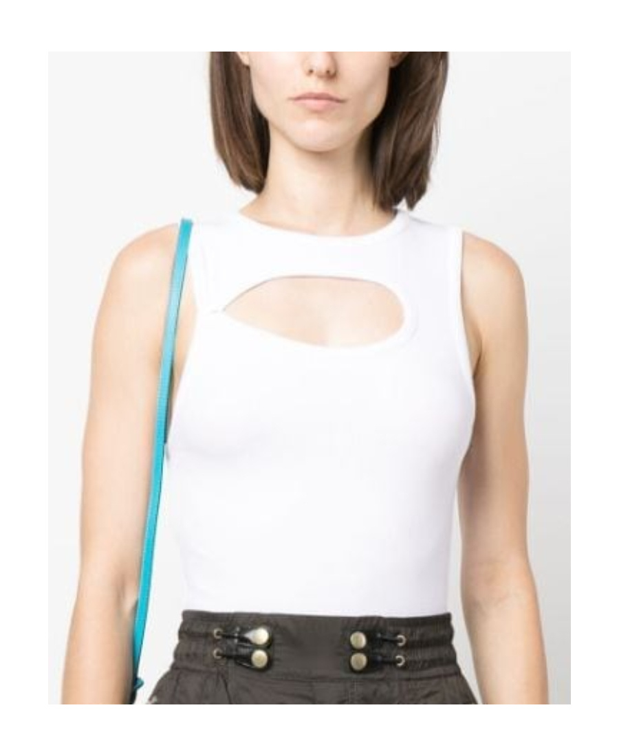 Remain Birger Christensen Sleeveless Vest With Round Neck In Brown