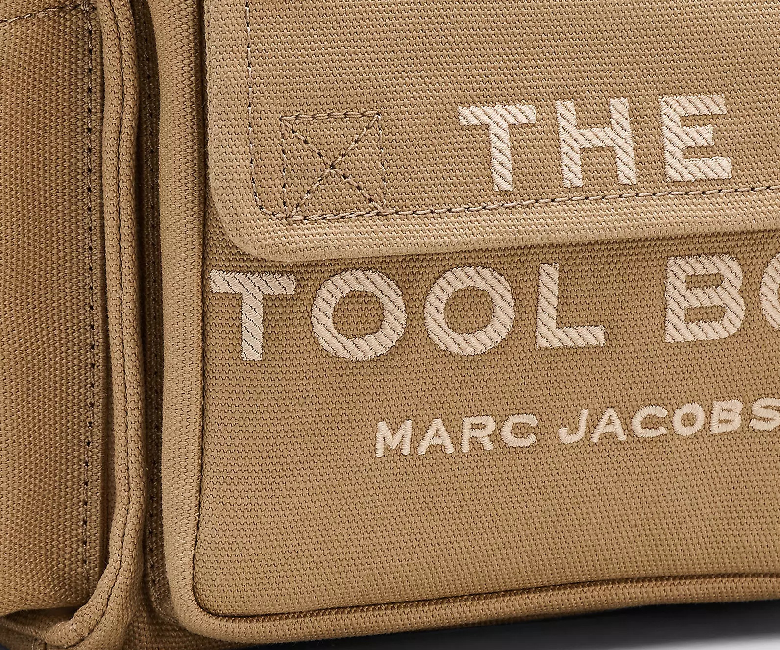 Marc Jacobs Mini The Cargo Canvas Tote Bag In Black