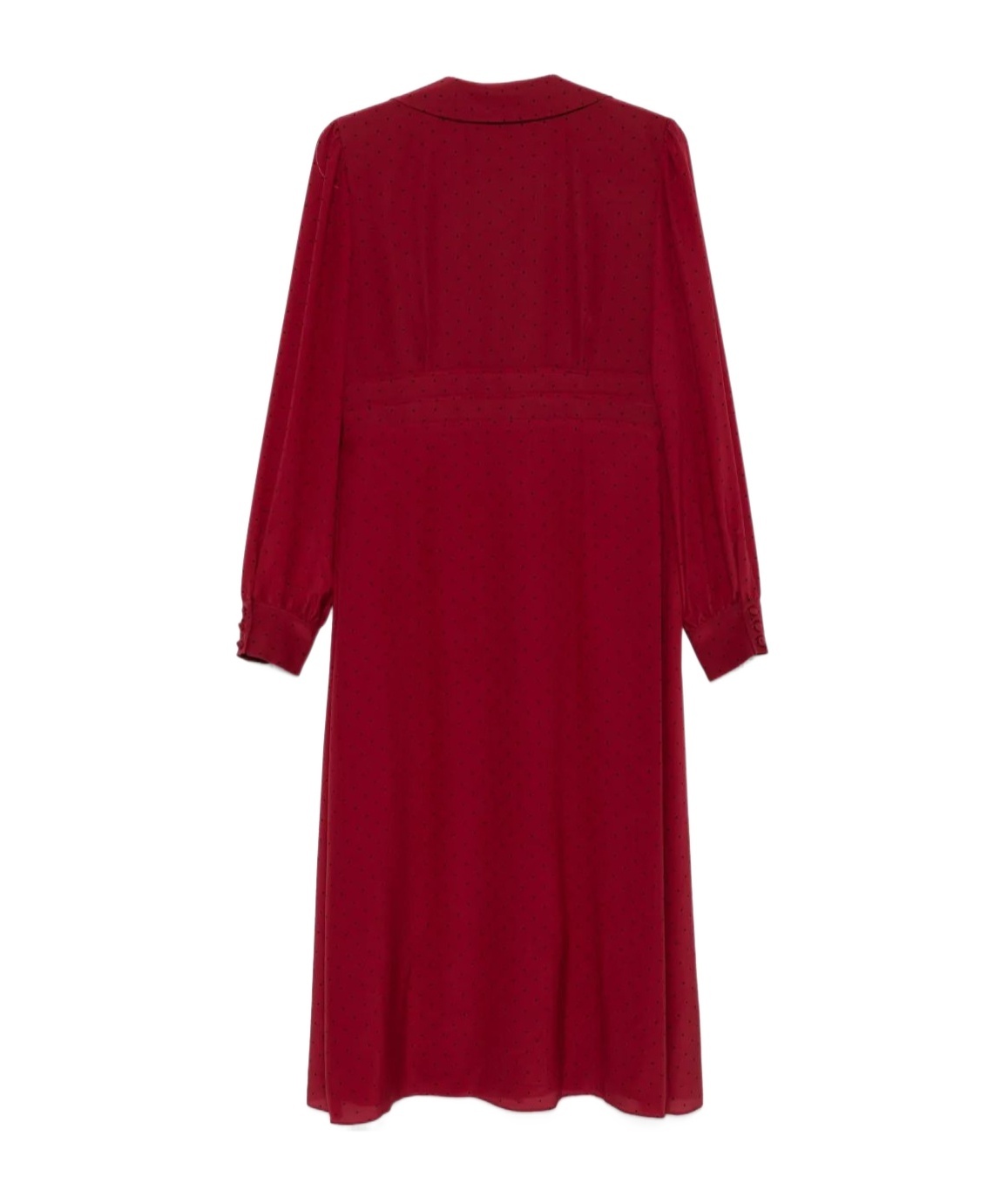 Alessandra Rich Polka-dot Collar Dress