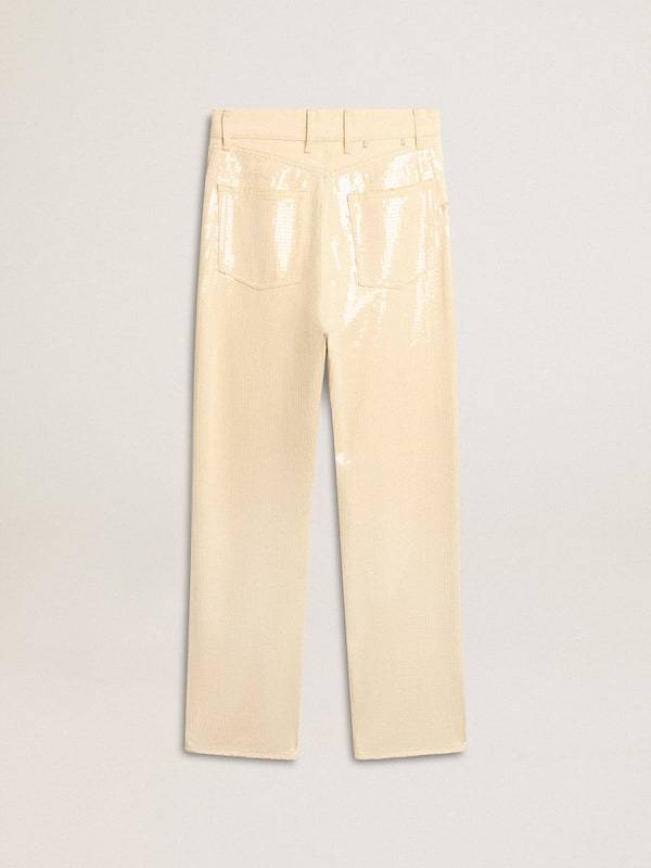 GOLDEN GOOSE GOLDEN GOOSE DELUXE BRAND SEQUIN EMBELLISHED JEANS