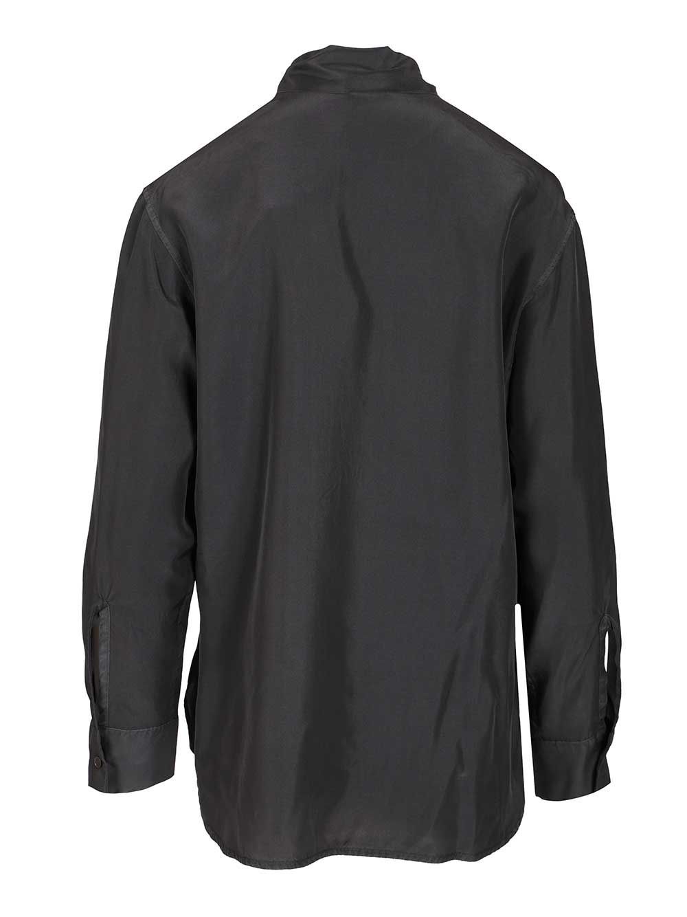 Barena Venezia Belted Shirt In Black