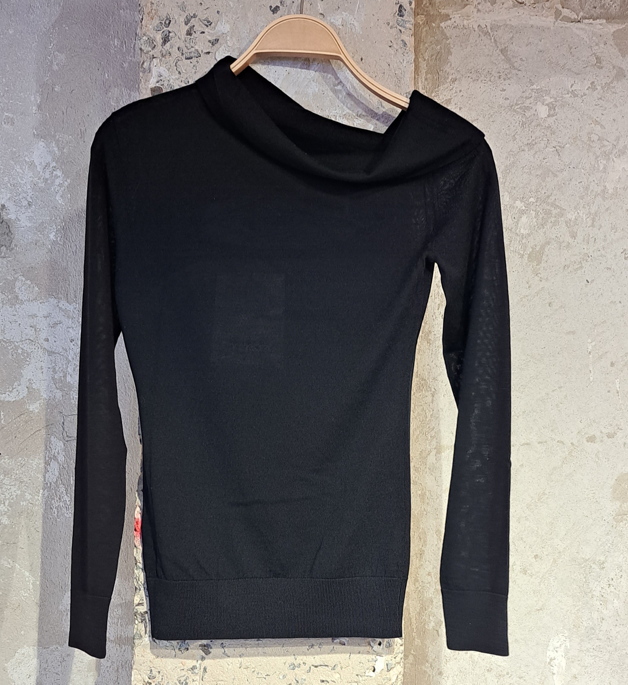 ISABEL MARANT PAZ OFF-SHOULDER MERINO-WOOL JUMPER 