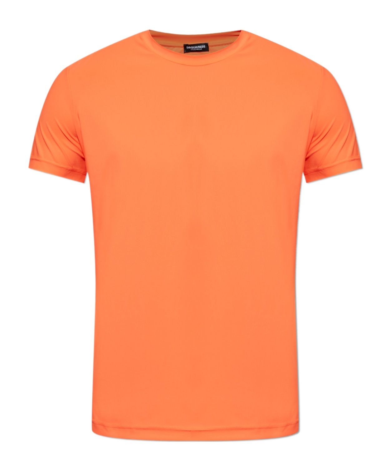 Dsquared2 Icon-print Short-sleeve T-shirt In Orange