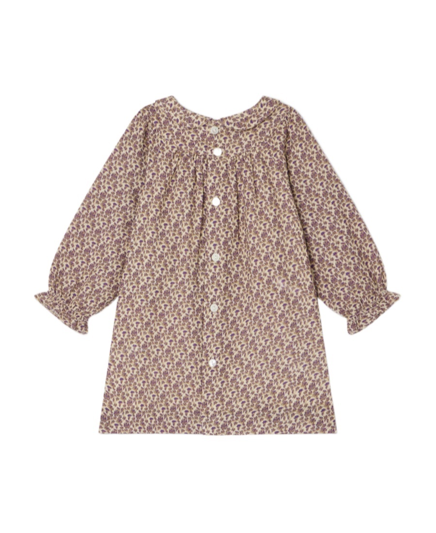 Bonpoint Long Sleeved Dress In Nude