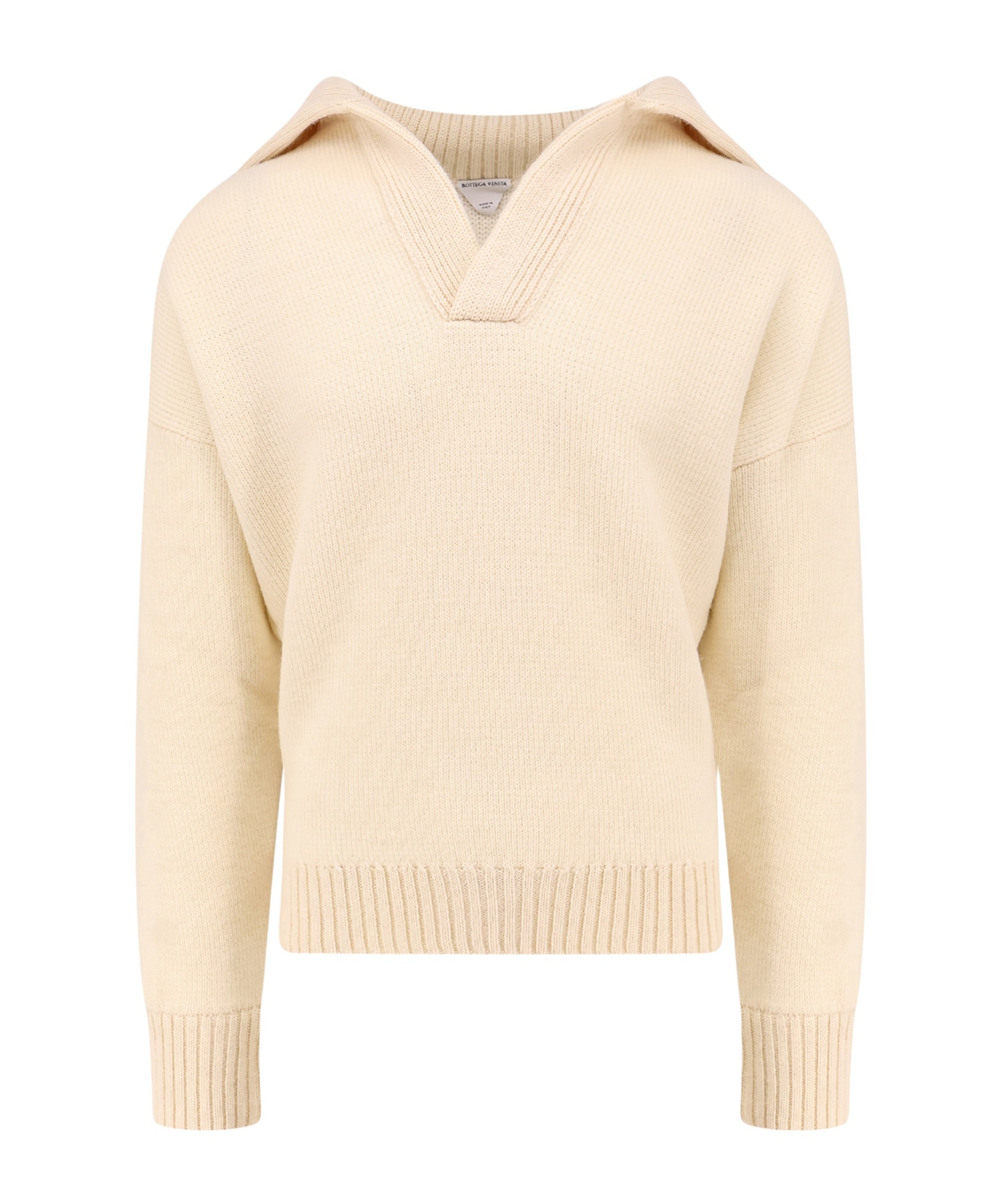 Bottega Veneta Man  Man Beige Knitwear In Nude