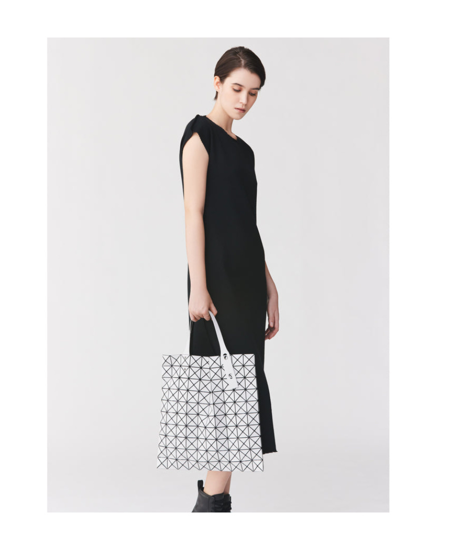 Bao Bao Issey Miyake Large Prism Tote Bag In White