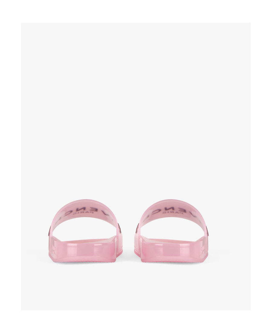 Givenchy Logo Flat Bottom Flip-flop In Pink