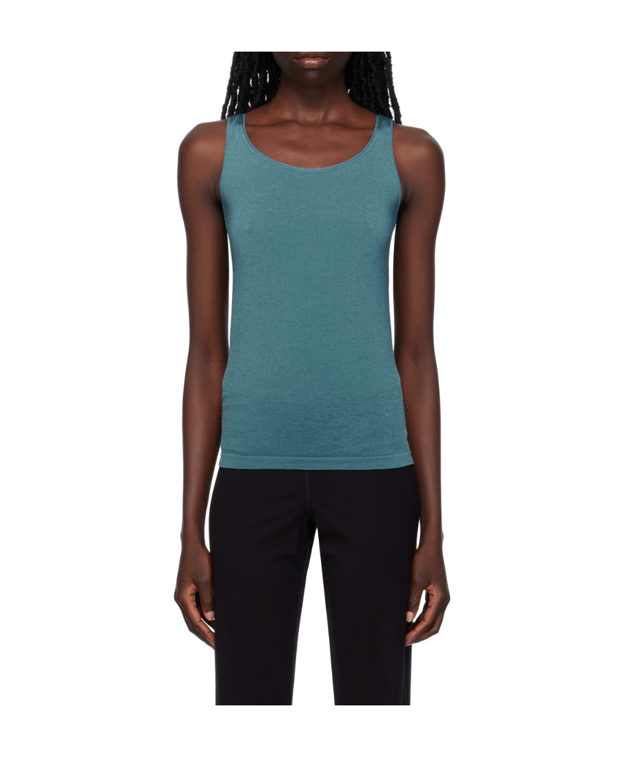 Wolford Blue Jamaika Tank Top In Blue