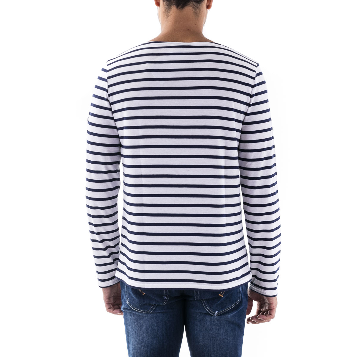 SAINT JAMES SAINT JAMES STRIPED LONG-SLEEVED T-SHIRT 