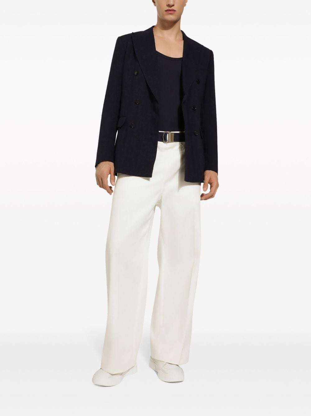 DOLCE & GABBANA DOLCE  GABBANA DOUBLE-BREASTED TAILORED BLAZER