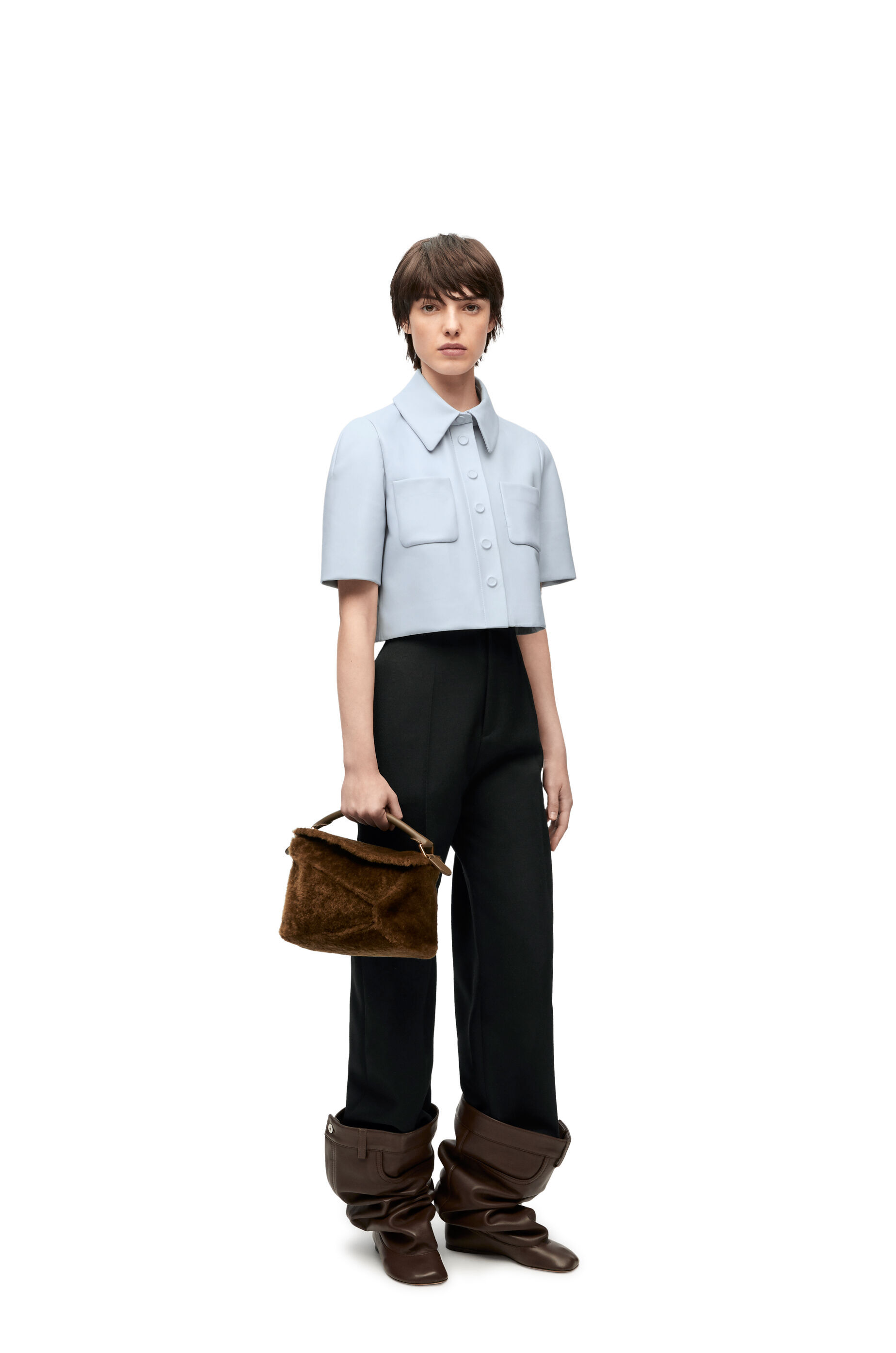 LOEWE LOEWE HIGH WAISTED TROUSERS