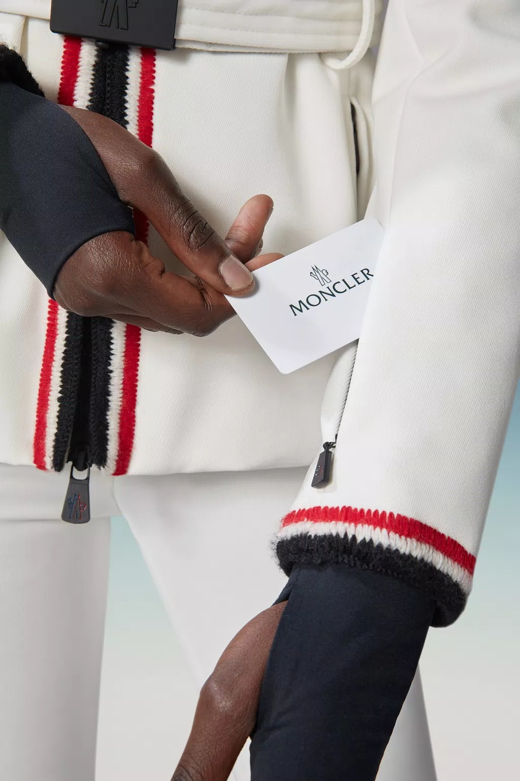 Moncler Versatile Quilted Rider's Coat In White