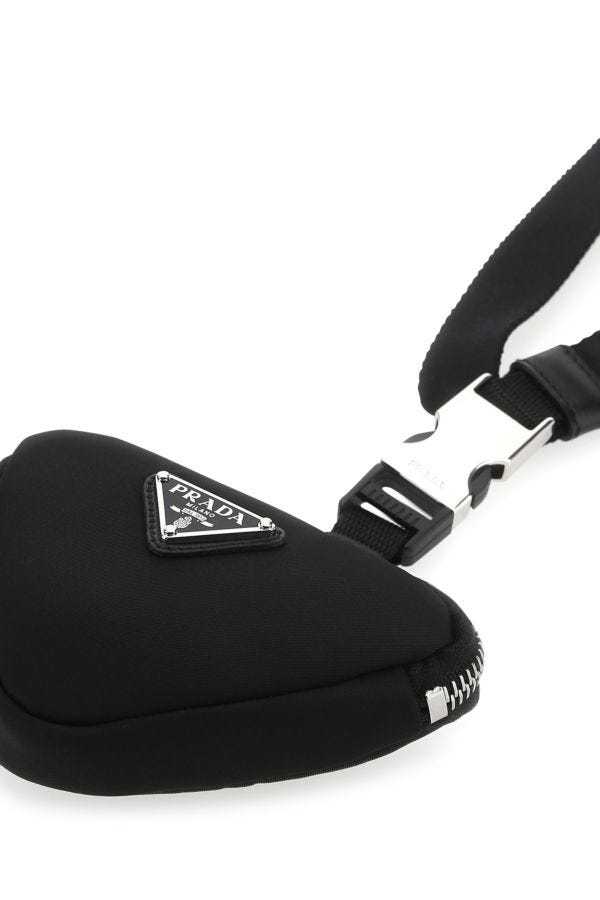 PRADA PRADA LOGO PLAQUE TAPE LEASH