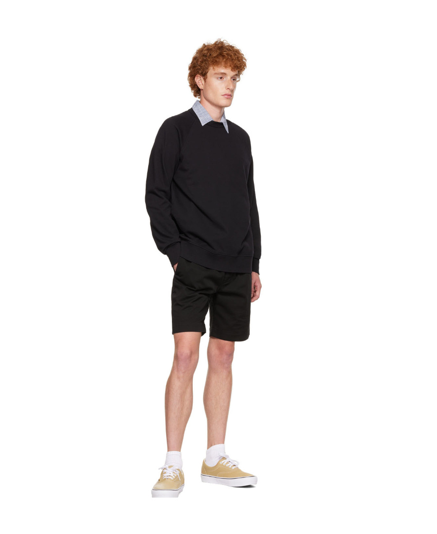 Ymc You Must Create Elasticated Drawstring-waistband Shorts In Black