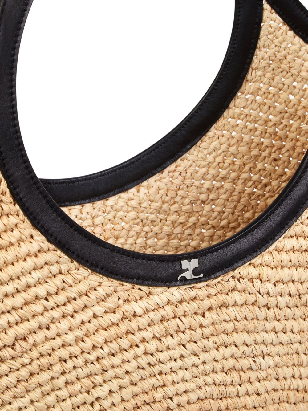 Shop Courrèges Maxy Holy Tote Bag In Natural