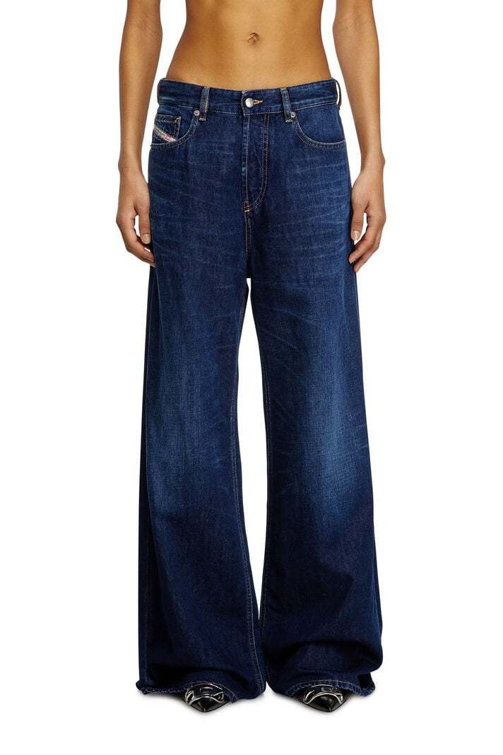 Diesel Belt-loop Jeans In Blue