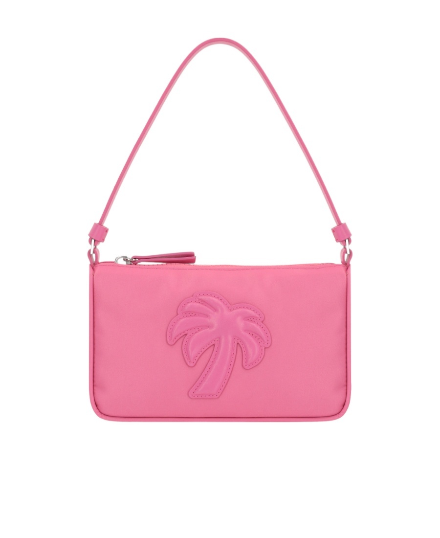 Palm Angels Big Palm Pouch Handbag In Pink