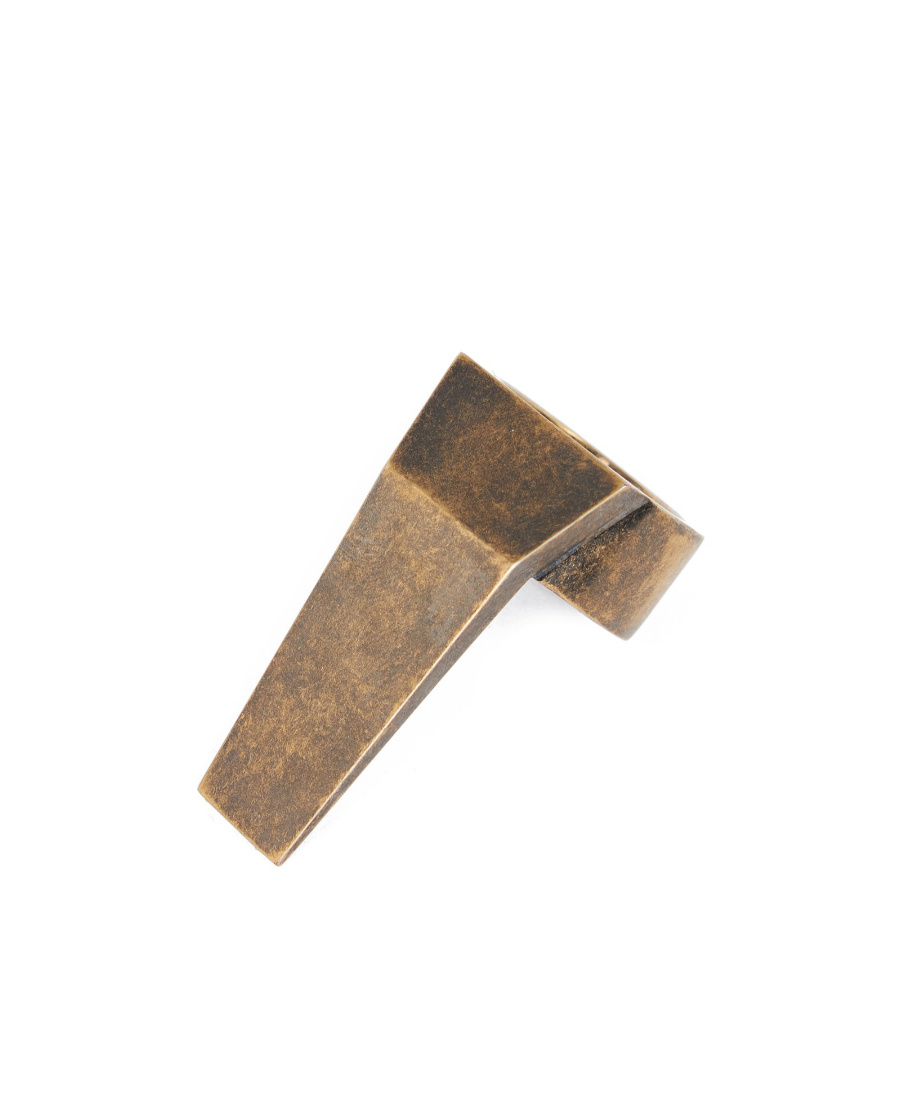 Rick Owens Trunk Thick Ring In Yellow