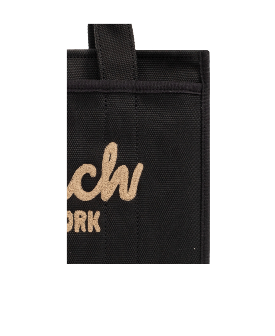 Coach Double Handle Shoulder Bag In Black