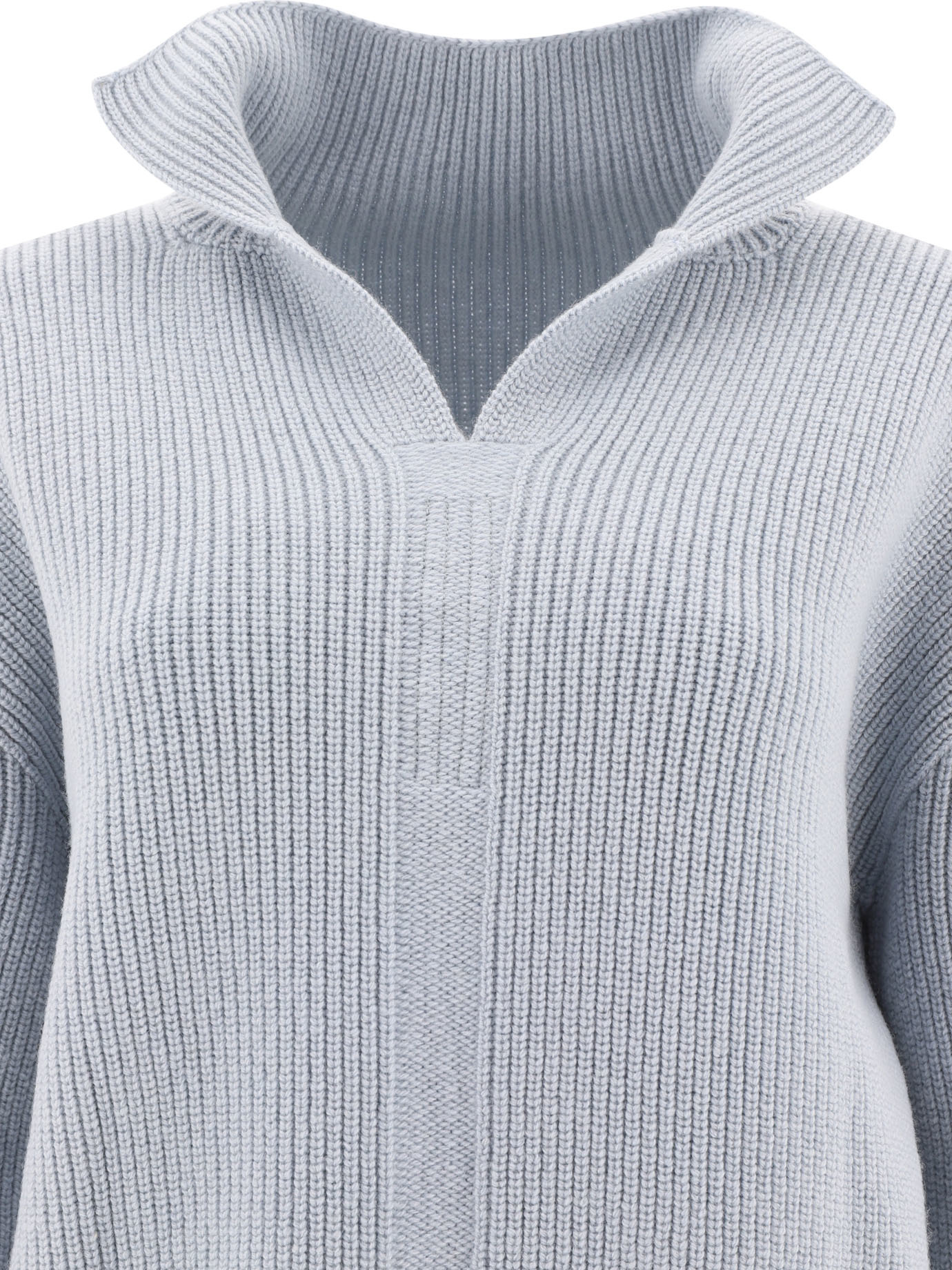 Rick Owens Drkshdw Rick Owens "fisherman Tabard" Sweater In Gray