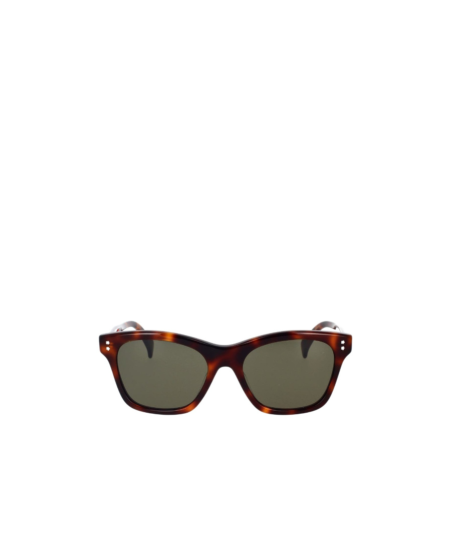 Kenzo Geometric Frame Sunglasses In Green