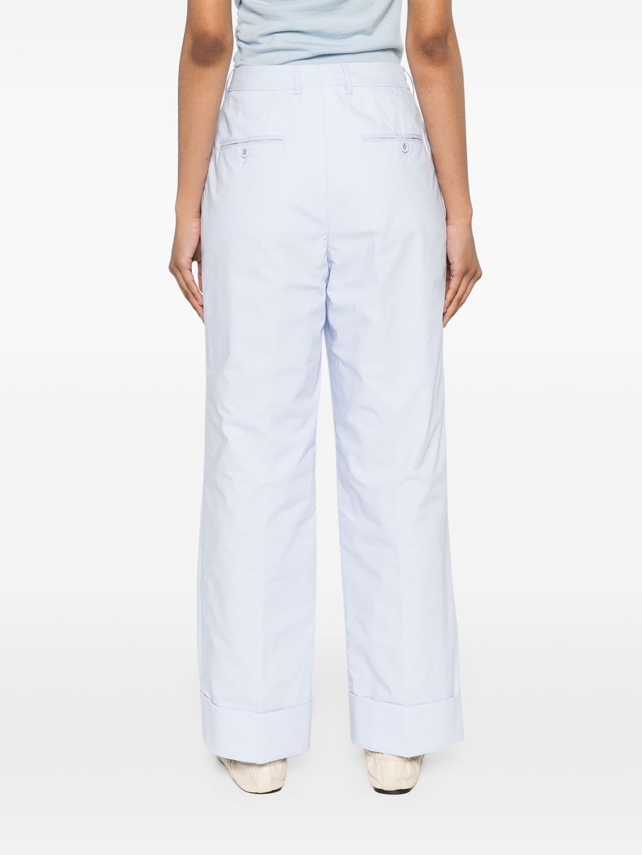 Shop Officine Generale Willow High-waist Straight Trousers