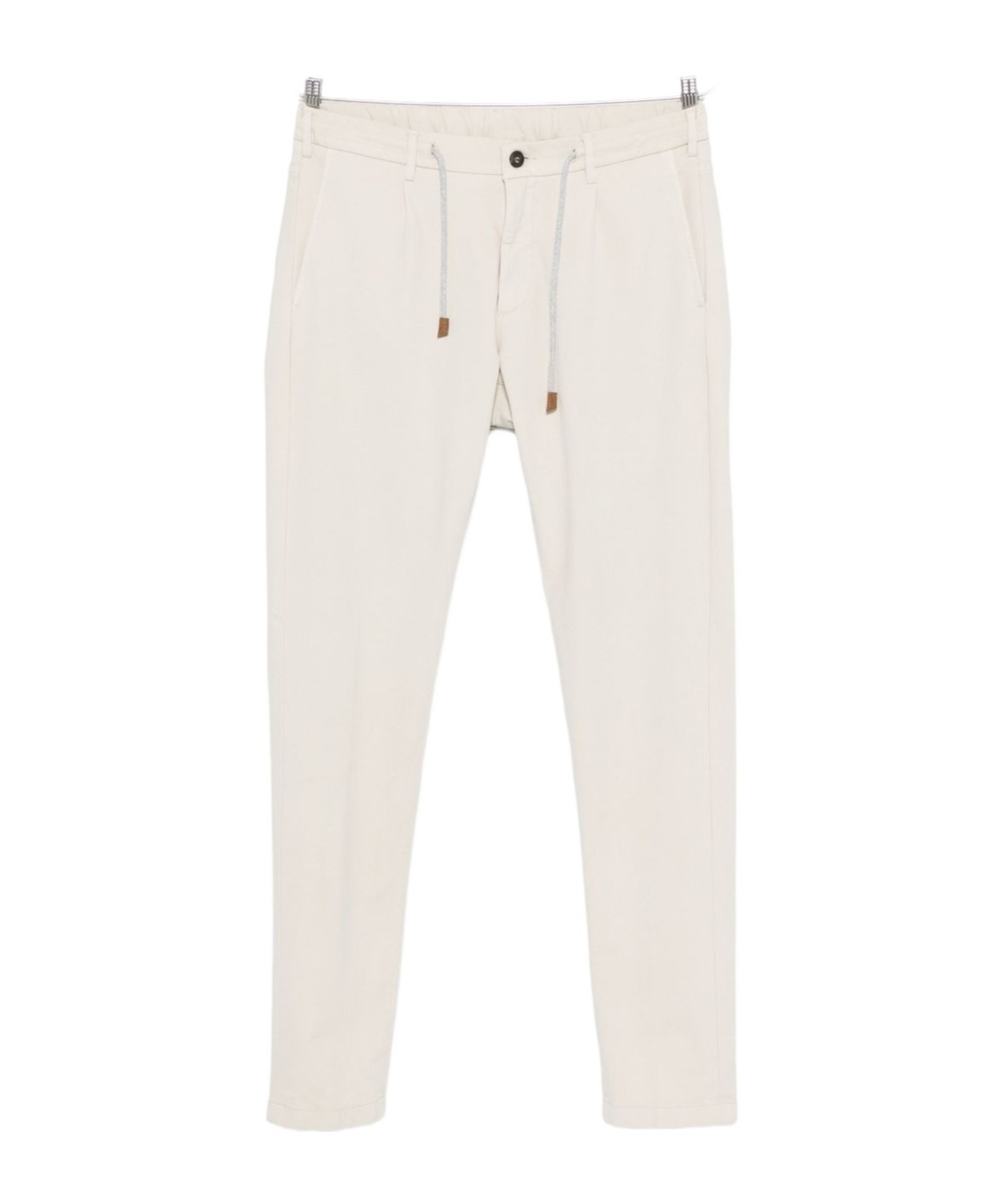 Eleventy Drawstring-waist Trousers In Neutral